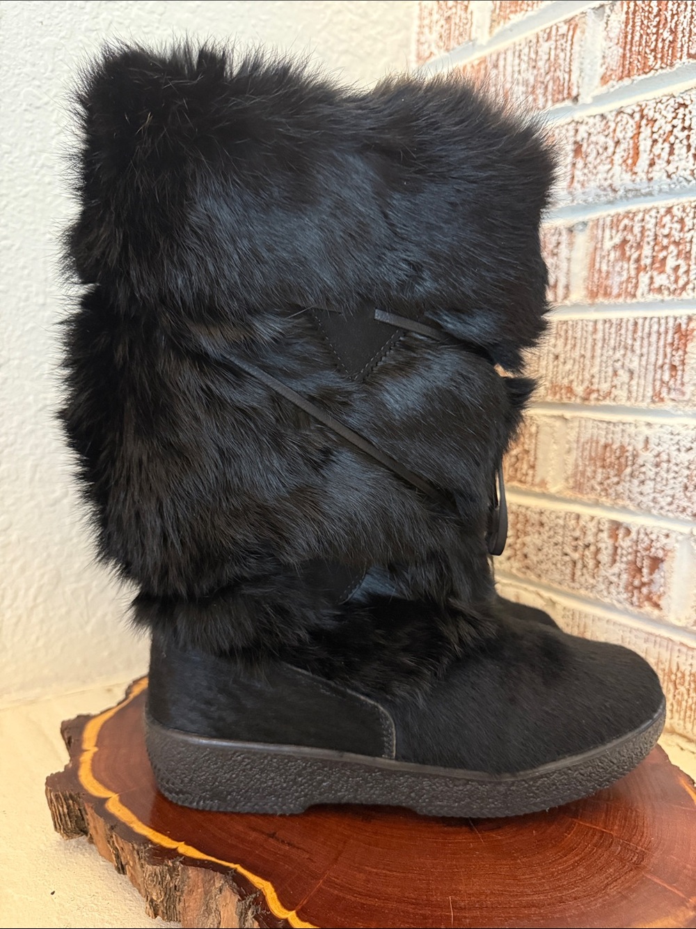 Oscar Sport Cristina Fur Boots
